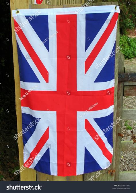 A Hanging British Flag Stock Photo 1501931 Shutterstock