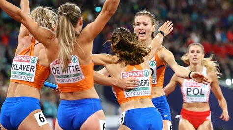 Goud Voor Nederland Op X Meter Estafette Nos Jeugdjournaal