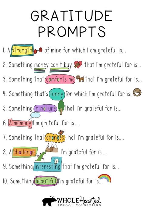 Free Gratitude Poster For Social Emotional Learning In 2020 Social