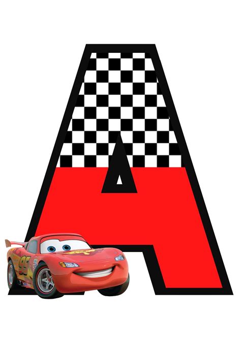 Learn How To Make Disney Cars Themed Letters In This Tutorial Super