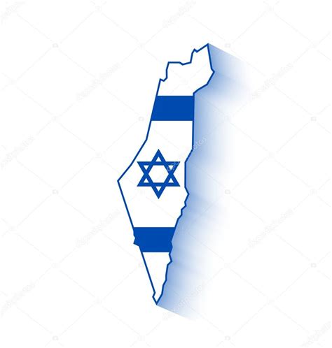 Israel Map — Stock Vector © Pkillustrations 77039389