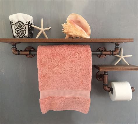 15 Amazing Handmade Rustic Towel Rack Designs For Your Bathroom