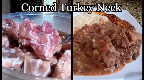 Corned Turkey Neck Stew Delicious Stew Peas Youtube