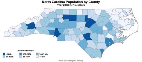 Population Of Nc Counties