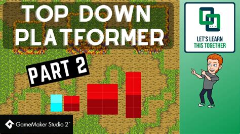 Creating A Top Down Platformer In Game Maker Studio 2 Part 2 Youtube