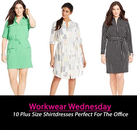 10 Plus Size Shirtdresses Chic Enough To Take You From Work To Weekend