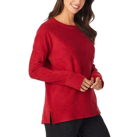 Climateright By Cuddl Duds Cuddl Duds Womens Fleecewear With Stretch