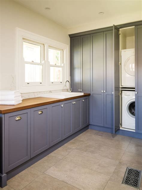 If you're really struggling for space you can utilise your laundry for multiple purposes. Hidden Laundry Sink Ideas, Pictures, Remodel and Decor