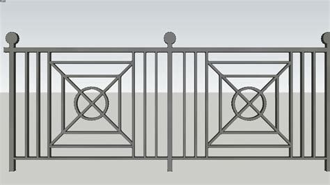 Get started on 3d warehouse. 11.Balcony Railing | 3D Warehouse