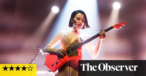 st vincent review naked thrills and dark disco music the guardian