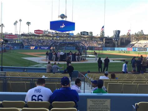 Dodger Stadium Section 4fd Row D Seat 9 Los Angeles Dodgers Vs