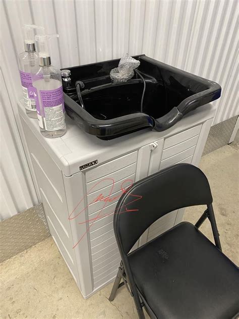 Backwash Shampoo Bowl Sink Beauty Spa Salon Equipment Station Etsy In