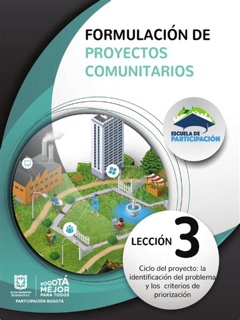 Formulacion De Proyectos Comunitarios Bogota Conocimiento