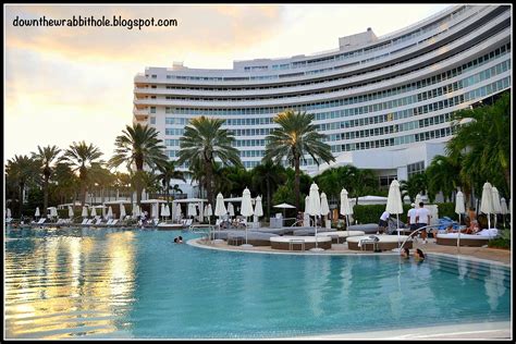 Down The Wrabbit Hole The Travel Bucket List Fontainebleau Miami