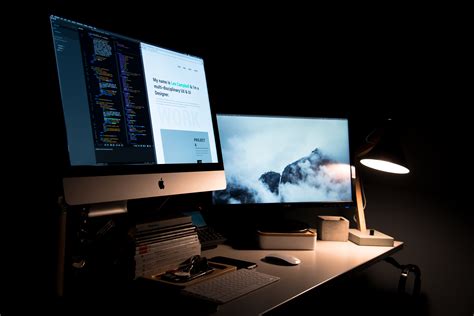Free Images Desk Mac Apple Keyboard Lamp Work Space