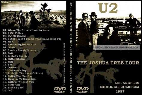 U2 The Joshua Tree Tour Setlist Taiakk