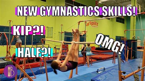 New Gymnastics Skills Unseen Gym Clips Bethany G Youtube