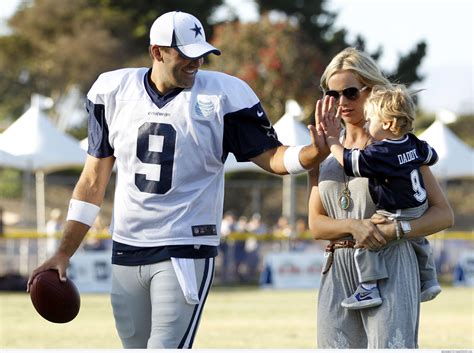 Tony Romo And Wife Candice Have Second Son Super Wags Hottest Wives