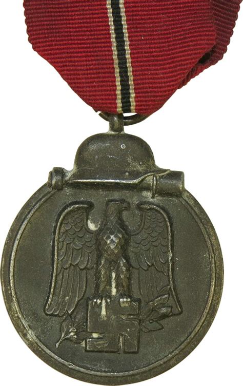Ww2 German Medal For Eastern Campaign Winterschlacht Im Osten Medals