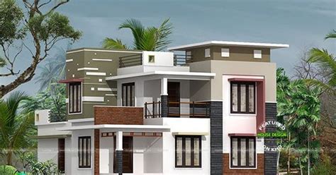 Optical glass house main purpose: 4 bedroom flat roof box type home - Kerala home design and ...