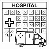 Hospital Para Colorear Un Imagenes Google Buscar Con Hospitals sketch template