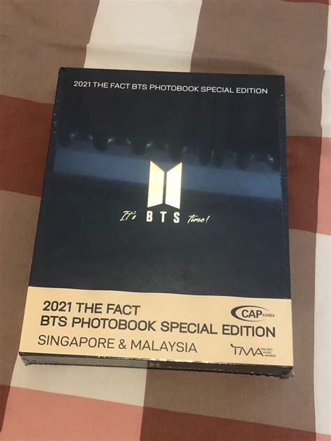 Bts 2021 The Fact Bts Photobook Special Edition Korea Release