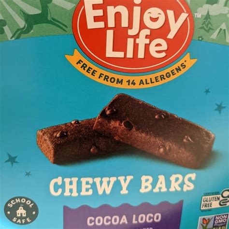 Enjoy Life Chewy Bars Cocoa Loco Review Abillion