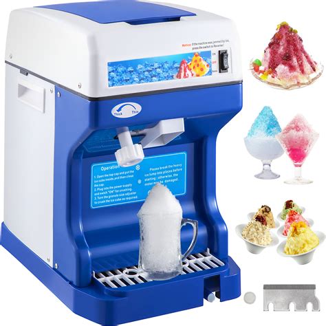 Commercial Ice Shaver Electric Snow Cone Machine Commercial Blender Ice Crushers Ebay