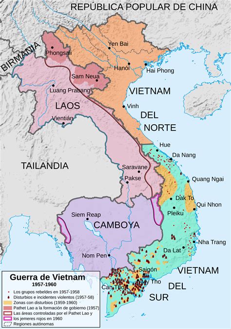 In january 1946, britain agreed to remove her troops and later that year, china left vietnam in exchange for a promise. File:Vietnam war 1957 to 1960 map es.svg - Wikimedia Commons