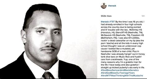 The Rock Is Being Trolled Again Over His High School Photos Porn