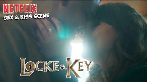 Locke Key Season Sex Scene Kiss Moment Scot And Kinsey Netflix