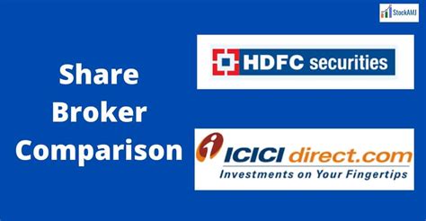 Hdfc Securities Vs Icici Direct Share Broker Comparison 2021