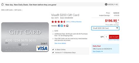 Check spelling or type a new query. Oren's Money Saver: $10 off $200 Visa Gift Cards Online at ...