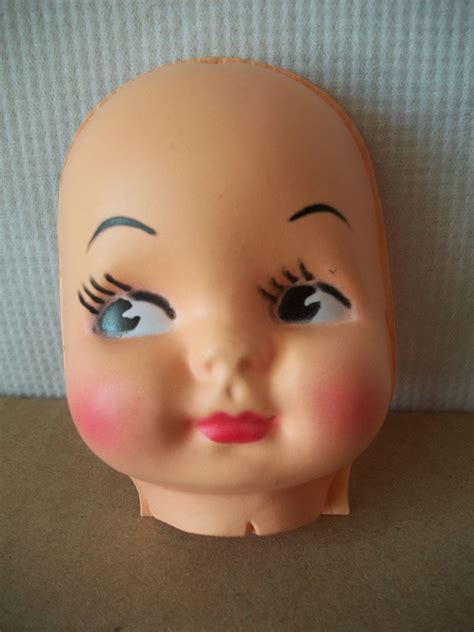 Vintage 3 Inch Brown Skin Plastic Doll Face Mask Lot H In 2021 Doll Face Plastic Doll