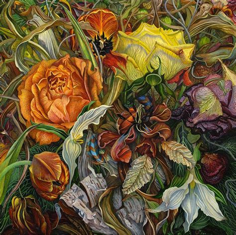 Highly Detailed Paintings Of Gardens By Judy Garfin Fiori Giardino