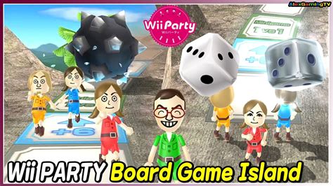 wii party board game island master com lucia vs lucia vs hiromasa vs eddy alexgamingtv
