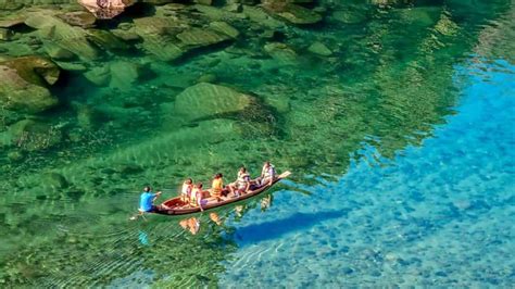 Crystal Clear Umngot River In Meghalaya Woos Tourists Cleanest River