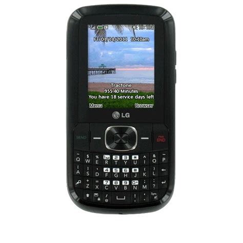 International long distance service is available to select destinations only, which are subject to change at any time. LG 500g - TracFone's First QWERTY Now Available | Prepaid Phone News