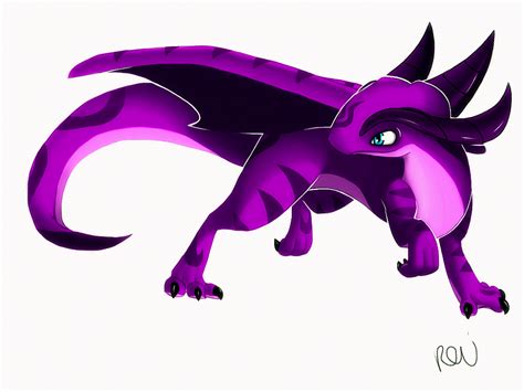 Purple Dragon~ by xezeno on DeviantArt