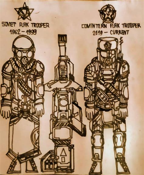 Evolution Of Flak Trooper By Napasitart On Deviantart