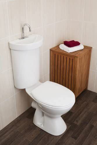 Sanlamere Caroma Profile Eco 5 Combined Toilet And Intergral Basin