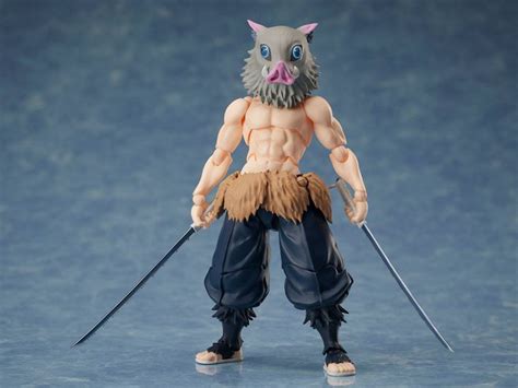 Demon Slayer Inosuke Hashibira Buzzmod Action Figure 15cm Yokaiju