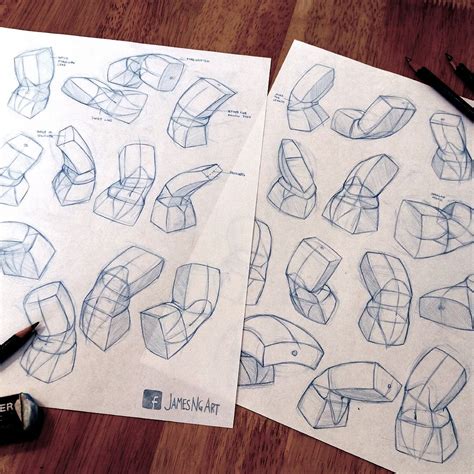 Torso Gesture Anatomy Practice From Reference Jamesngart Sketch
