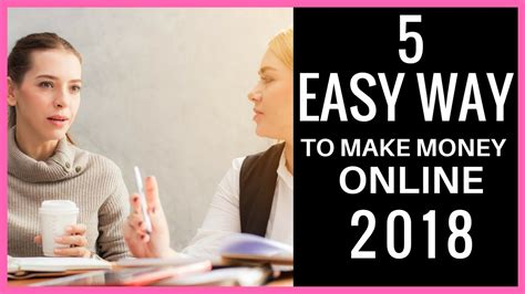 We did not find results for: 5 Easy Ways To Make Money Online 2018 $100 PER DAY - YouTube
