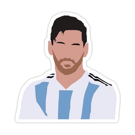 Lionel Messi Sticker By Hevding In 2021 Messi Lionel Messi Stickers