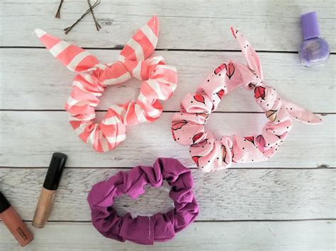 Free Bow Scrunchies Pattern Sew Simple Home