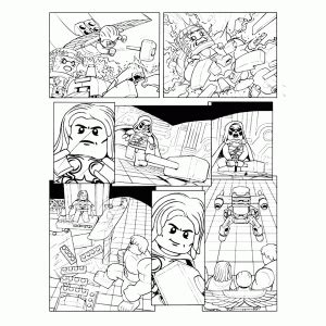 Kies en print een coole kleurplaat van de lego versie van marvel's avengers. Lego Marvel Avengers kleurplaten → Leuk voor kids