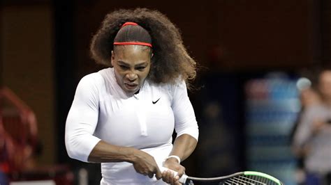 Serena Williams Loses In A Low Stake Return At The Fed Cup The New