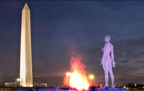 45 Foot Tall Statue Of Nude Woman To Stand On National Mall