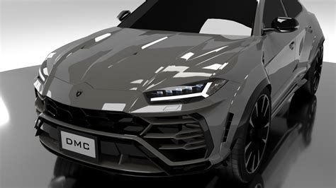 Lamborghini URUS Carbon Fiber Wide Body Kit Fender Extension Panels DMC